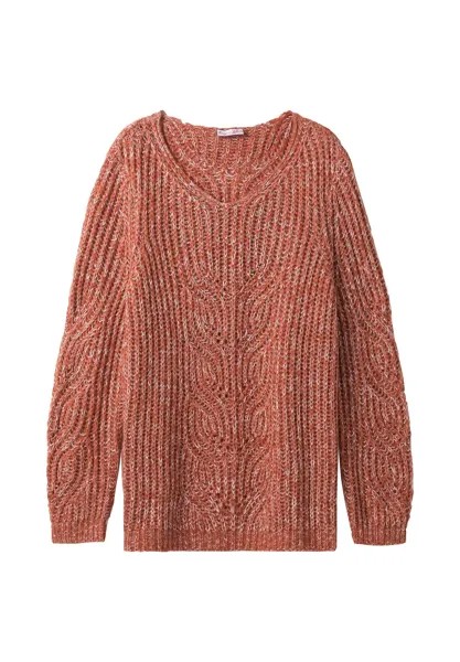 Свитер косой вязки Joebrowns, цвет Rostrot