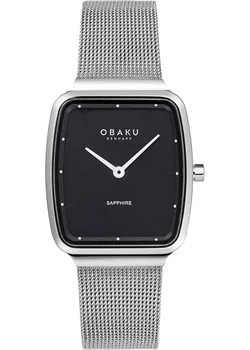 Fashion наручные  женские часы Obaku V267LXCBMC. Коллекция Ultra Slim