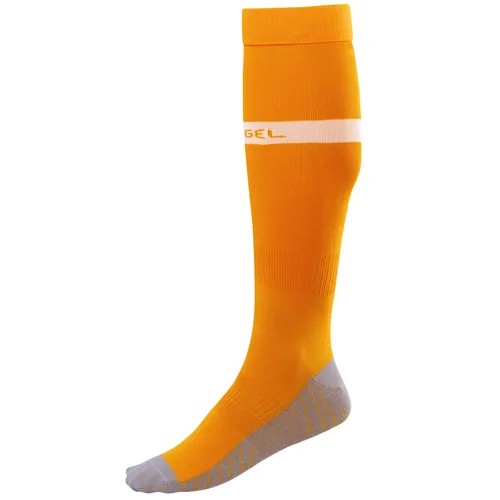 Гетры футбольные Jogel JA-003, оранжевый/белый (32-34)