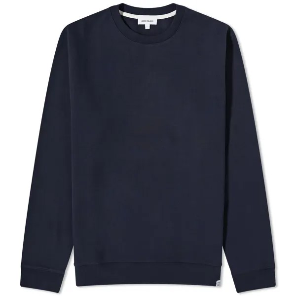 Свитшот Norse Projects Vagn Classic Crew, темно-синий