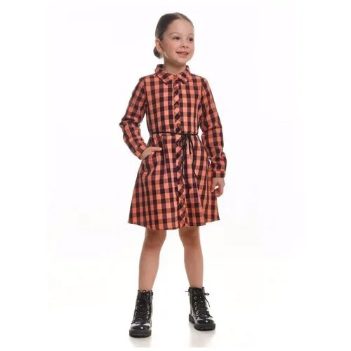 Платье Mini Maxi, модель 4060, цвет коралловый, размер 110