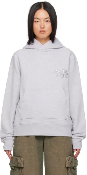 AMIRI Серый худи в шахматном порядке
