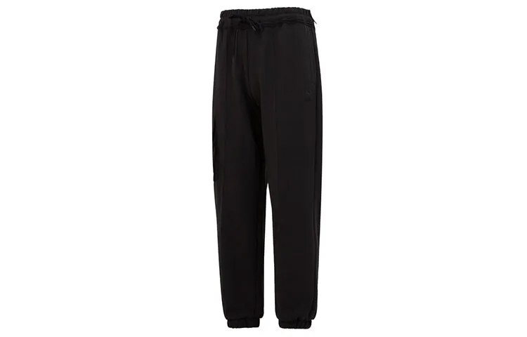 Мужские трикотажные спортивные штаны Puma, цвет Black