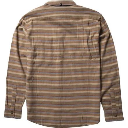 Фланелевая рубашка Central Coast мужская Vissla, цвет Kangaroo