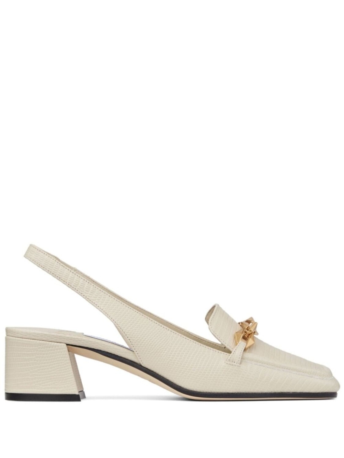 Туфли Diamond Tilda 45 с ремешком на пятке Jimmy Choo, бежевый