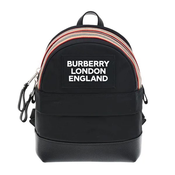 Черный рюкзак с контрастной отделкой молнии, 24х11,5х28 см Burberry детский