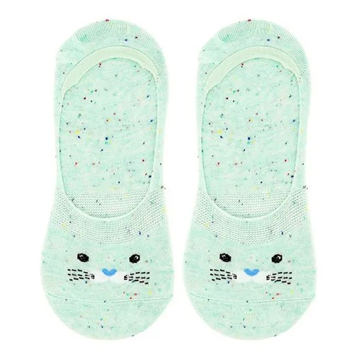 Следки женские Socks зеленые one size