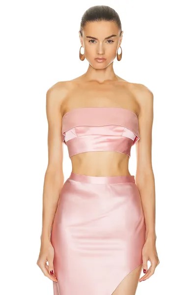 Топ Fleur Du Mal Strapless, цвет Pink Lady
