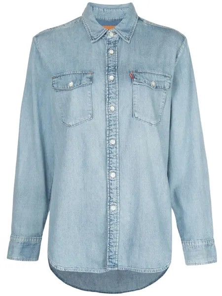 WARDROBE.NYC джинсовая рубашка из коллаборации с Levi's