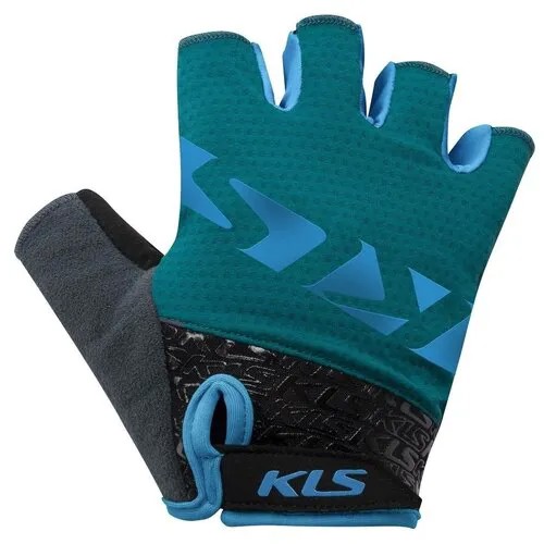 Перчатки KLS LASH BLUE XL, лёгкие и прочные, ладонь из синтетической кожи с гелевыми вставками
