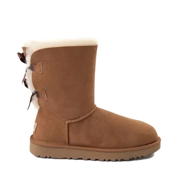 Женские ботинки UGG Bailey Bow II, цвет Chestnut