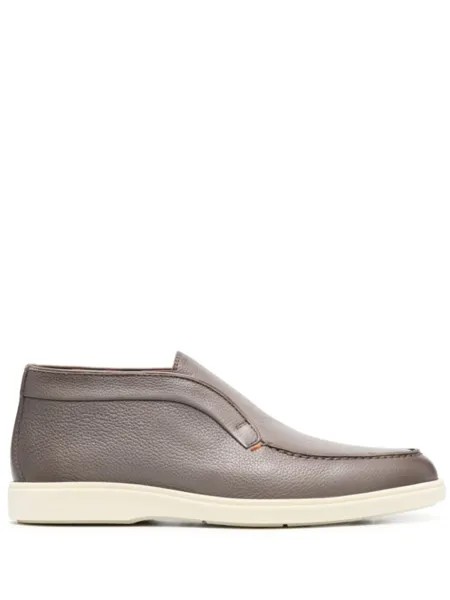 Santoni ботинки дезерты, серый