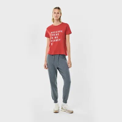 Ecoalf Wmns Stay SS Lifestyle Футболка женская ярко-красная