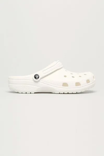 Классические шлепанцы Crocs, белый