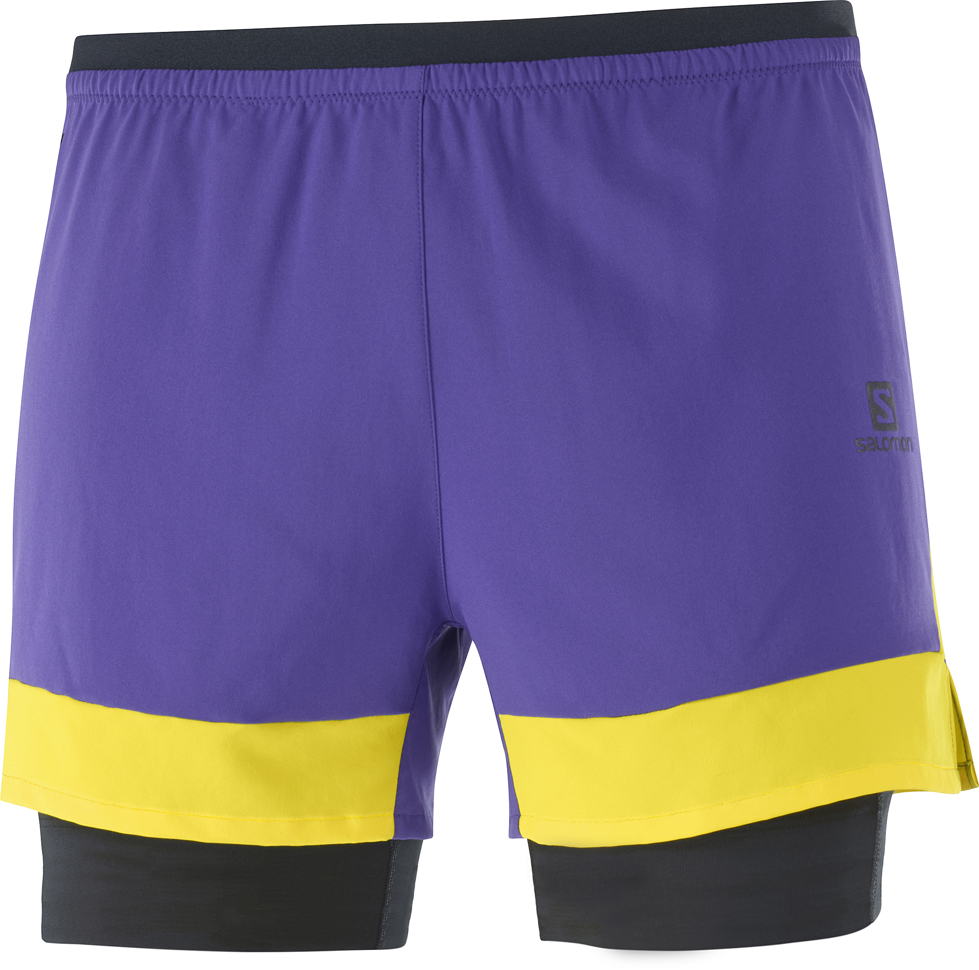 Шорты мужские Salomon Cross 2In1 синие M