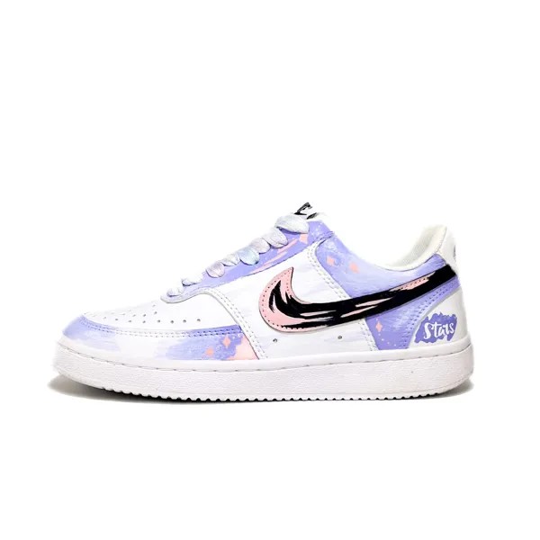 Кроссовки Nike Court Vision 1 Skateboarding Shoes Women's Low-top Pink, цвет Light Lavender
