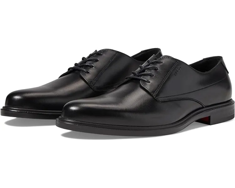 Оксфорды HUGO Kerr Derby Shoe, черный