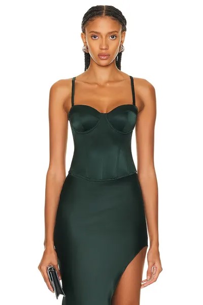 Топ Fleur Du Mal Hamptons Bustier, цвет Envy