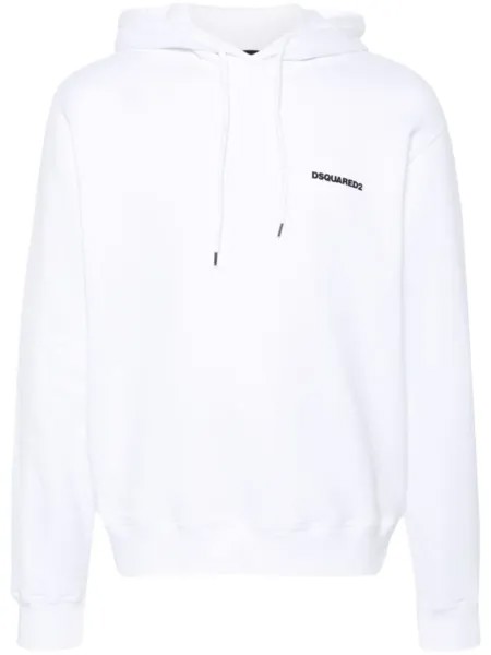 Dsquared2 толстовка с капюшоном DSQUARED2 Ceresio Map, белый