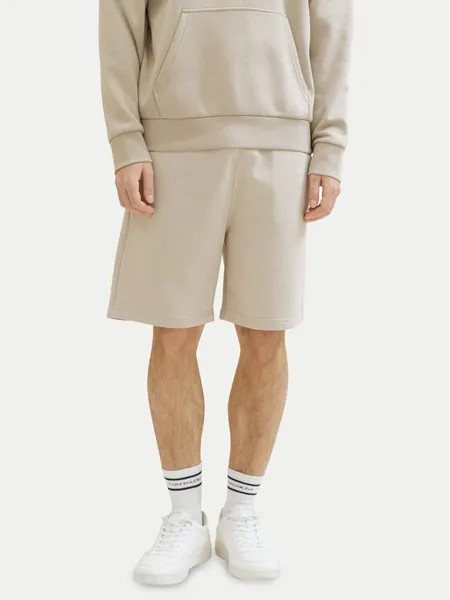 Спортивные шорты Tom Tailor Denim, бежевый