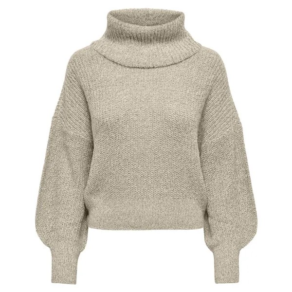 Свитер Jdy Megan Roll Neck, бежевый