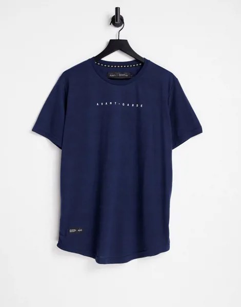 Темно-синяя футболка Avant Garde Thurman-Темно-синий