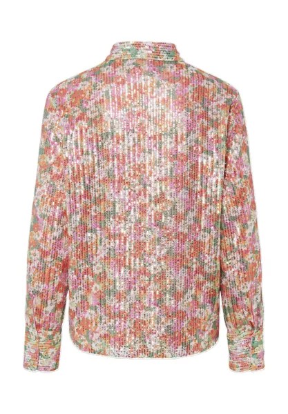 Рубашка YASKAIA SEQUIN SHIRT YAS, песочный