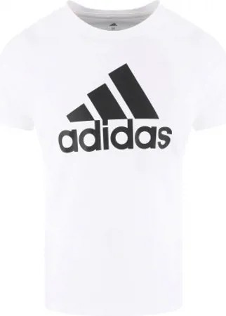 Футболка женская adidas Badge Of Sport, Plus Size, размер 58-60