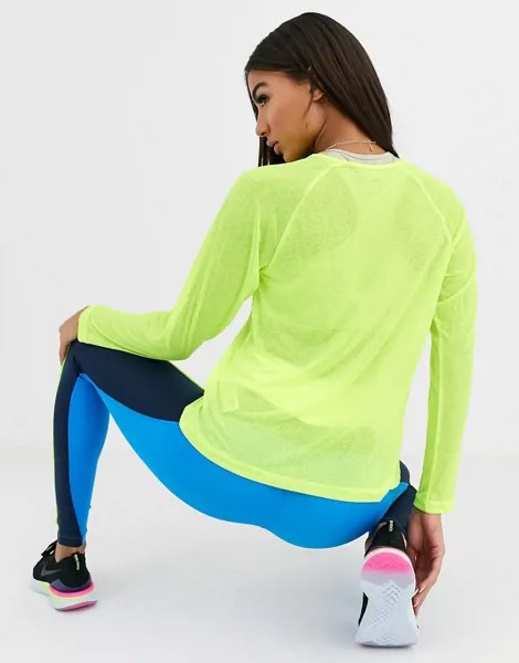 Лонгслив ASOS 4505-Желтый