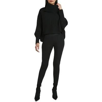 BCBGMAXAZRIA Женский толстый пуловер из смесовой шерсти, водолазка, свитер, топ BHFO 8599