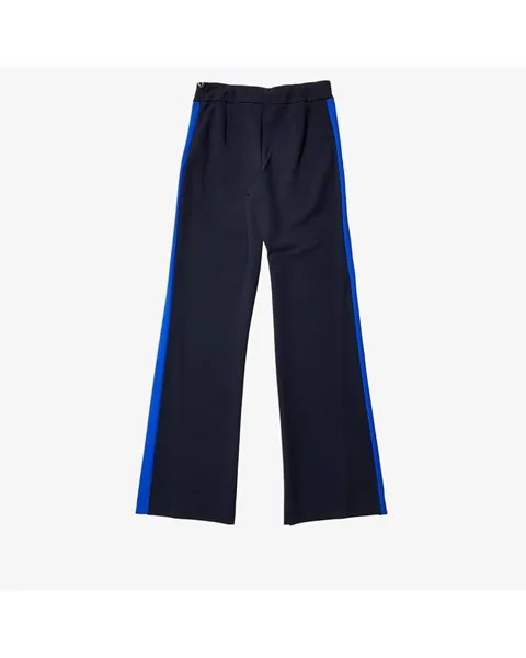 Брюки Derek Lam Charlee Wide Leg Trousers, темно-синий