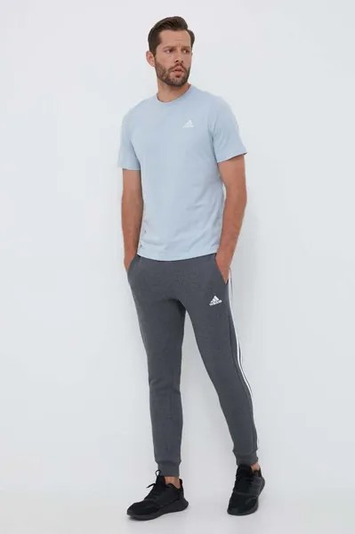 Джоггеры adidas, серый