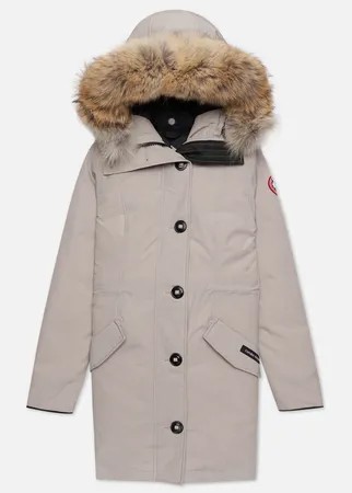Женская куртка парка Canada Goose Rossclair, цвет серый, размер S