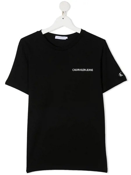 Calvin Klein Kids футболка с логотипом