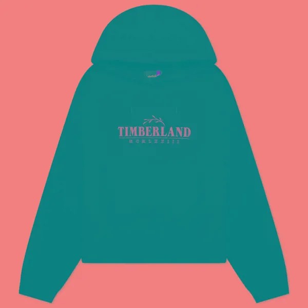 Женская толстовка Timberland Season Logo Hoodie чёрный, Размер S
