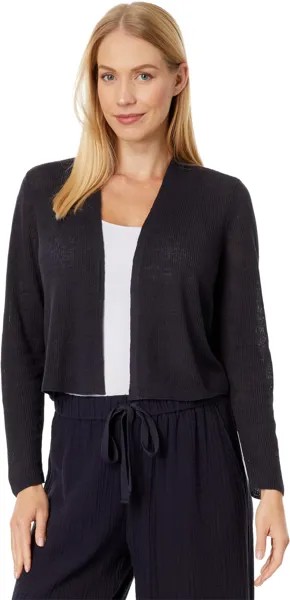 Свитер Petite Long Cardigan Eileen Fisher, цвет Nocturne