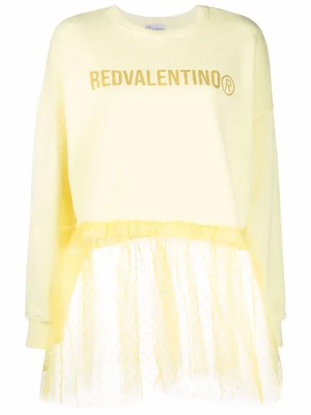 RED Valentino толстовка с логотипом