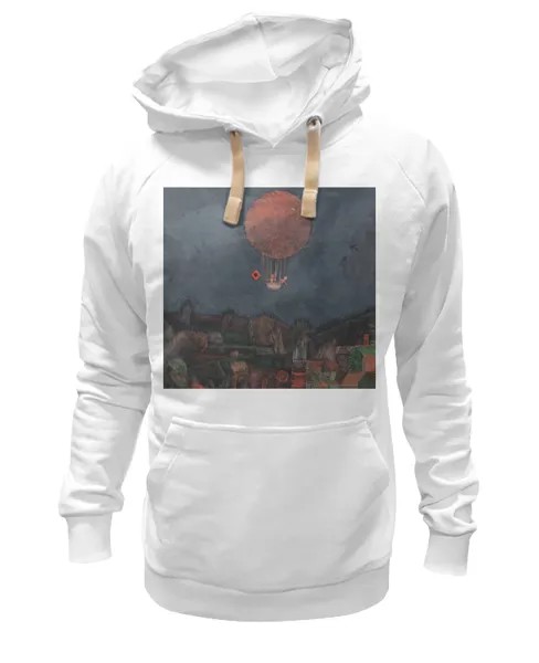 Худи Printio Воздушный шар (пауль клее) белое 2XL