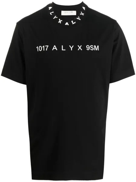 1017 ALYX 9SM футболка с логотипом, черный