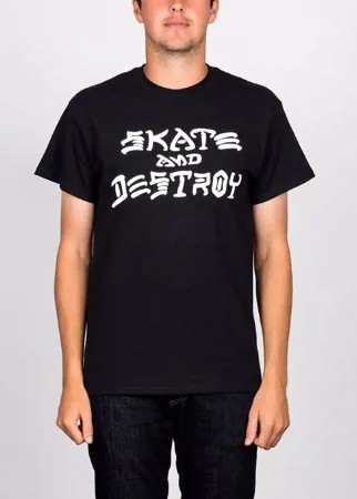 Футболка THRASHER Skate And Destroy Black 2020