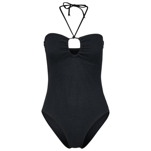 Купальник Seafolly Women's Sea Dive Bandeau One Piece, черный