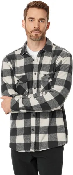 Рубашка Rip Curl Grid Long Sleeve Woven, черный