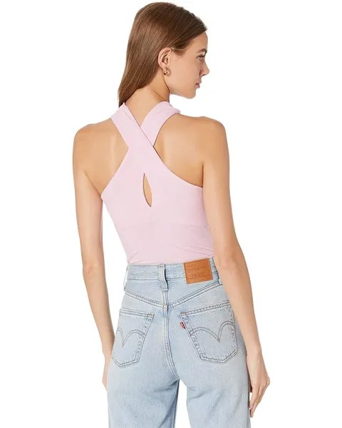 Боди ASTR the Label Priya Bodysuit, цвет Cotton Candy Pink