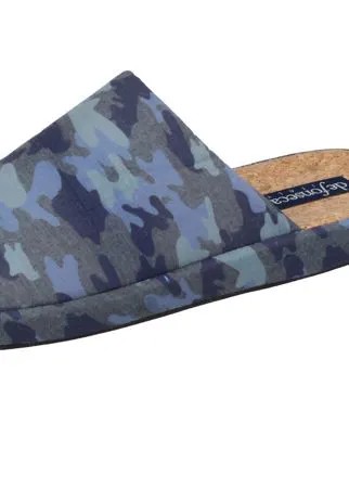 Домашние тапочки мужские de fonseca MATERA E M725R1 синие 46 RU