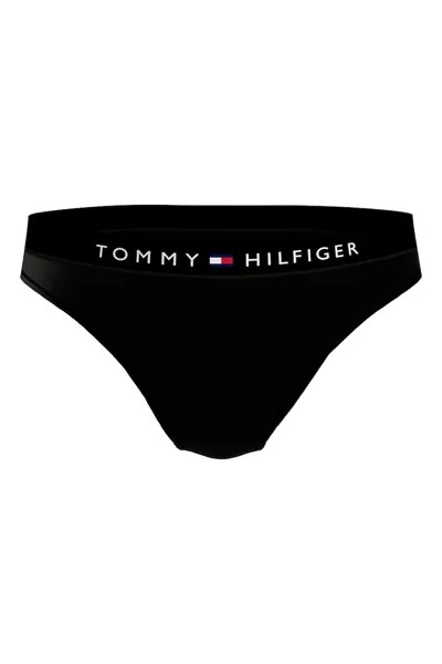 Бикини с логотипом на талии Tommy Hilfiger, черный