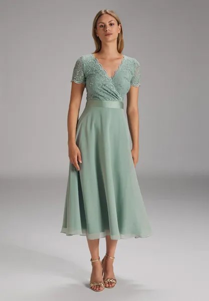 Коктейльное платье/праздничное платье MIT TAILLENBAND Swing, цвет light green