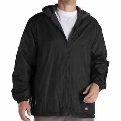 Dickies - ветровка с капюшоном и нейлоном на флисовой подкладке, мужская куртка на молнии, стиль # 33237