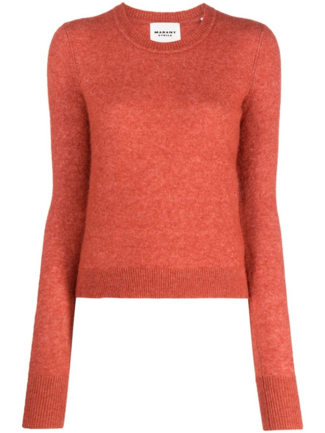 Marant Étoile джемпер с круглым вырезом, оранжевый