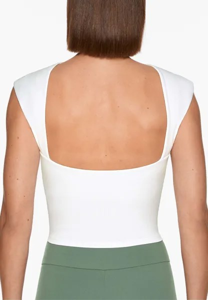Базовая футболка Open Back Tank OYSHO, белая