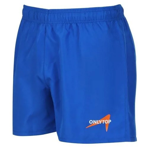 ONLYTOP Шорты спортивные ONLYTOP unisex blue, размер 48